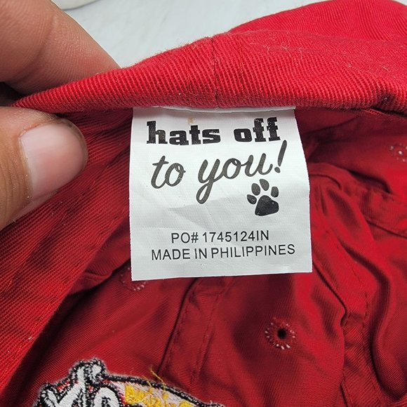 Raising Canes One Love Hat Adult Chicken Trucker Ball Cap Snapback Baseball Red - Picture 8 of 9